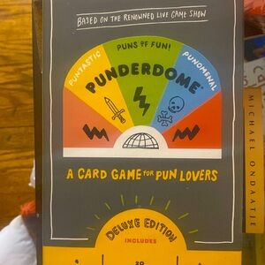 NEW!! Card game- Punderdome. The Card game for people who love puns.Never played